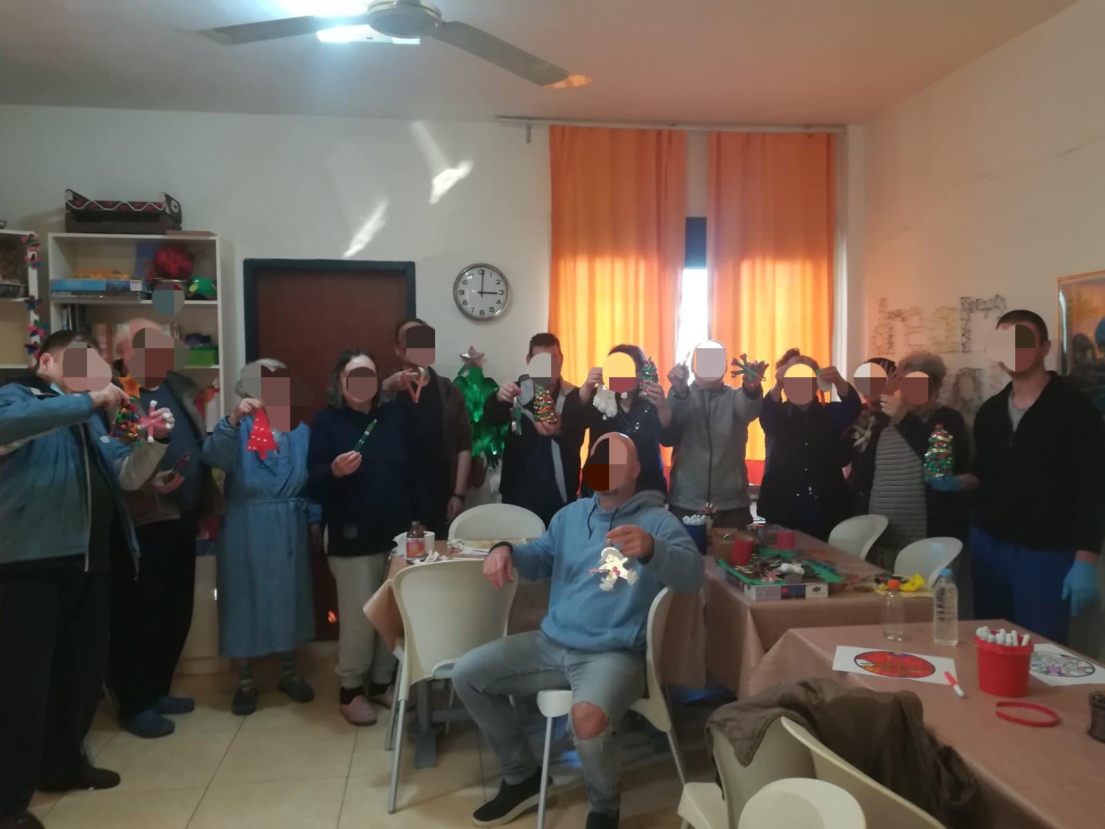 Χριστουγεννιάτικες δημιουργίες στο Θεραπευτήριο Ασκληπιός